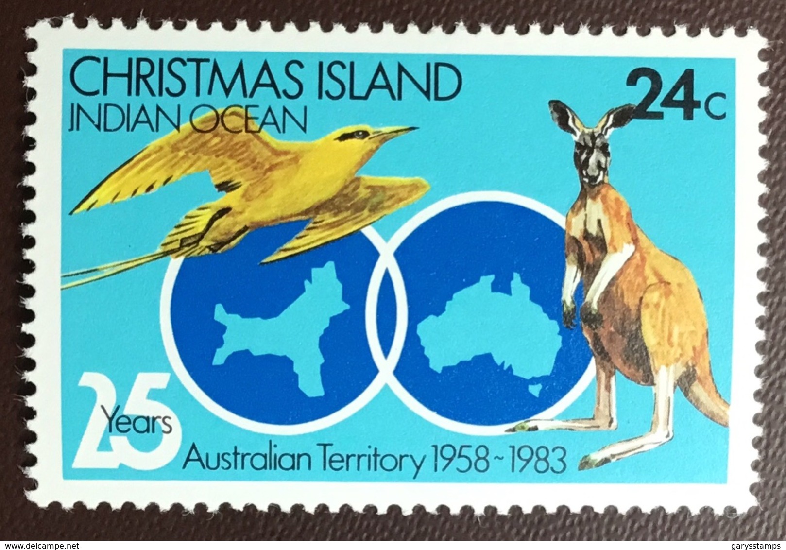 Christmas Island 1983 Australian Territory Anniversary Birds From Set MNH - Other & Unclassified
