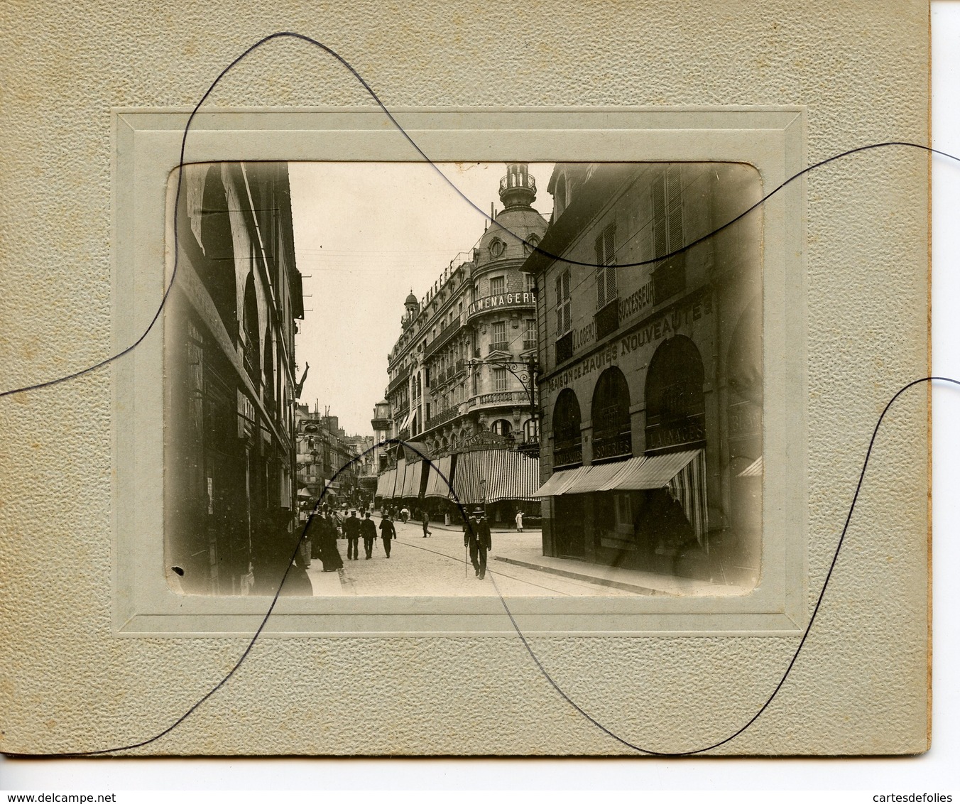 PHOTO Identifiée. DIJON. Rue De La Liberté. Juillet 1904. - Places