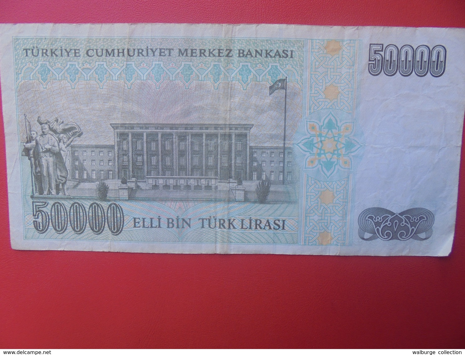 TURQUIE 50.000 LIRA 1995 CIRCULER (B.9) - Turkey