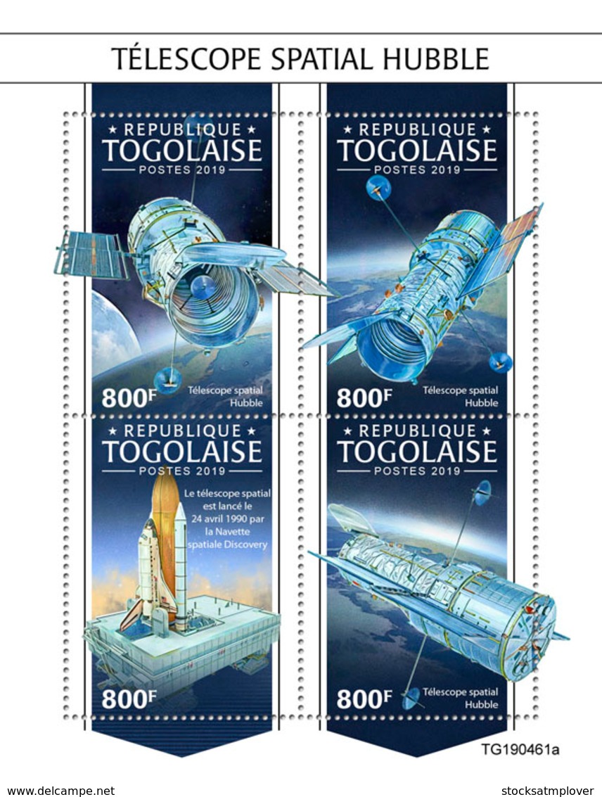 Togo 2019    Hubble Space Telescope  S201911 - Togo (1960-...)