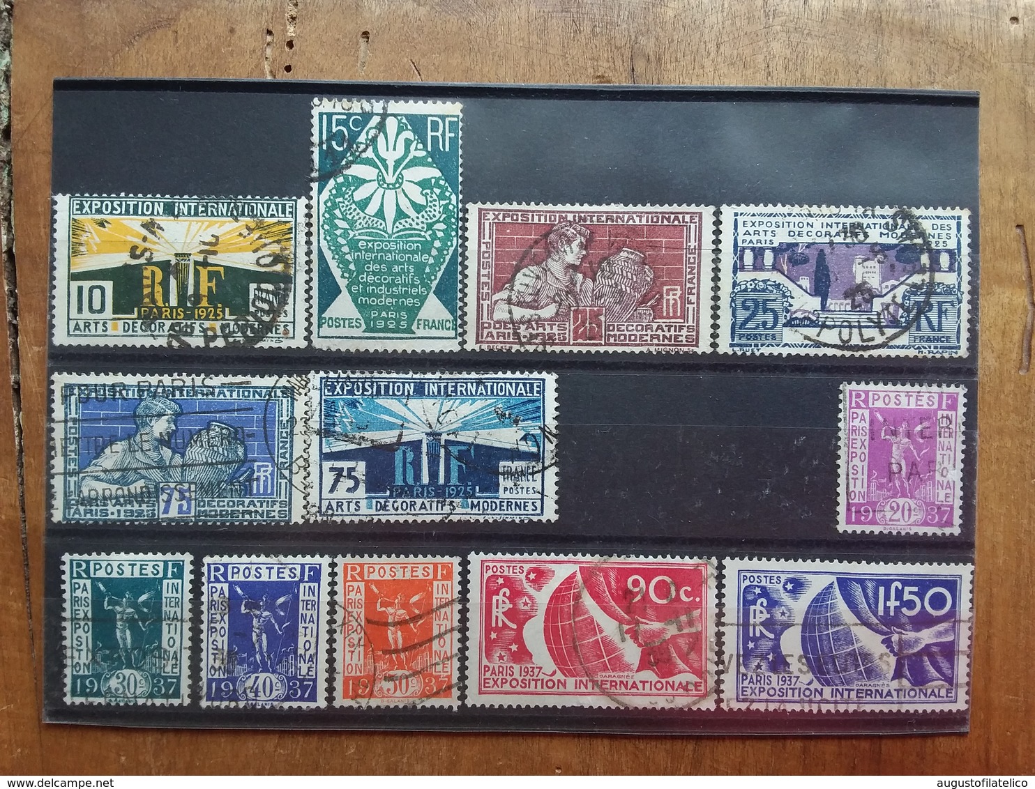 FRANCIA Anni '20 - Nn. 210/15 + 270/74 Serie Complete Timbrate + Spese Postali - Used Stamps