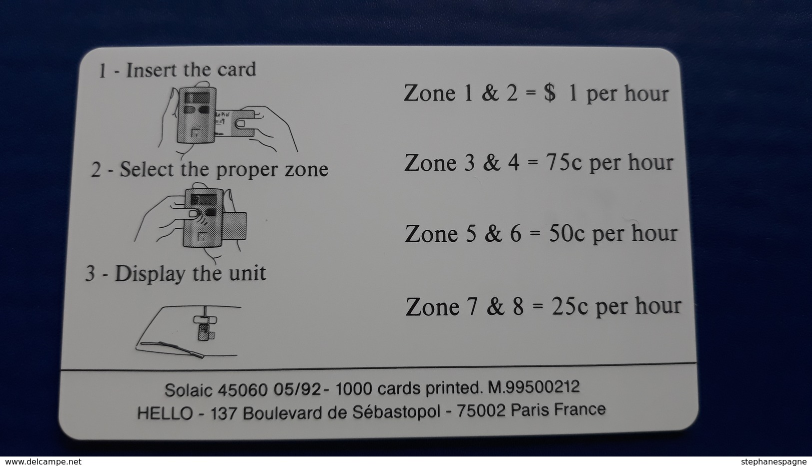 PIAF -  FORT LAUDERDALE - 05/92    1000 Ex - [2] Chip Cards