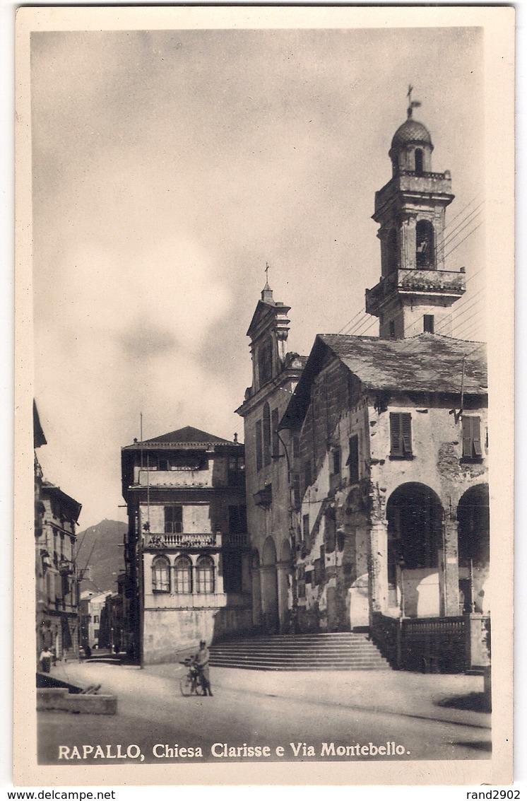 Rapallo - Chiesa Clarisse E Via Montebello /P517/ - Sonstige & Ohne Zuordnung