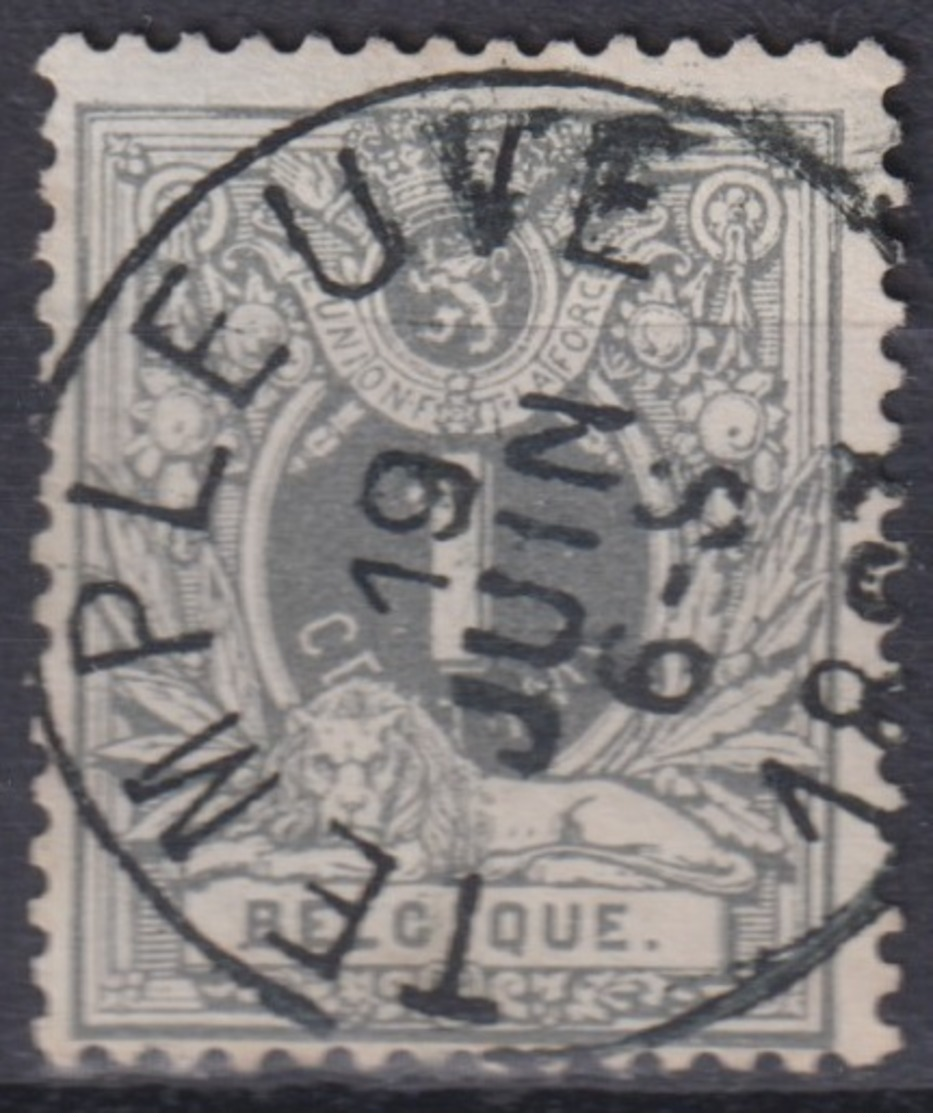 79- COB/OBP 43 (o)  "Templeuve" +6 - 1869-1888 Lion Couché