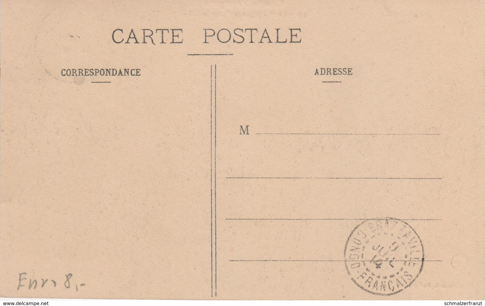 CPA AK Moyen Congo Francais Pleigneur Sur Niari Französisch Kongo Brazzaville Afrique Africa Colonie Colony Timbre Stamp - Congo Francés