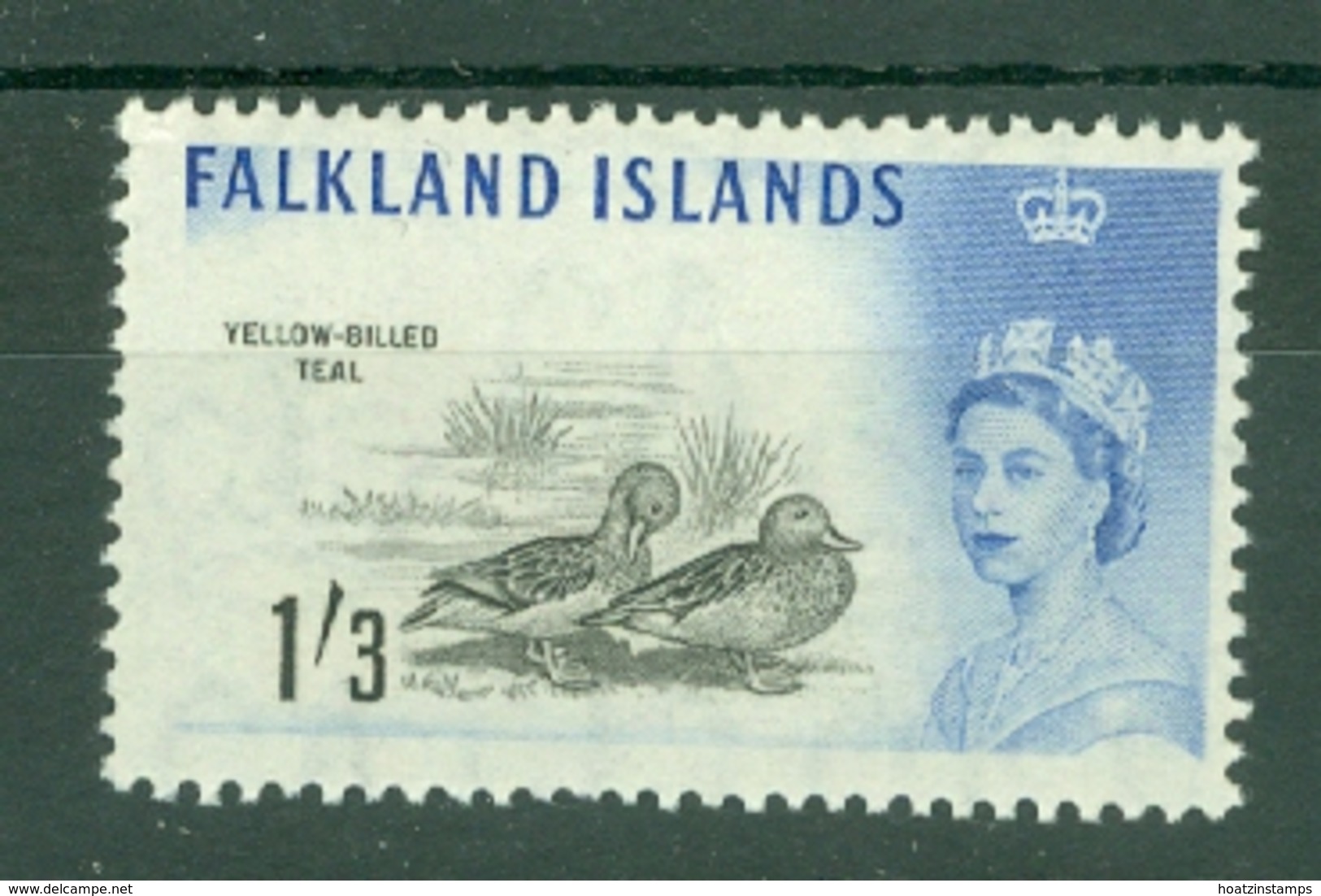 Falkland Is: 1960/66   QE II - Birds   SG203    1/3d      MH - Falklandinseln