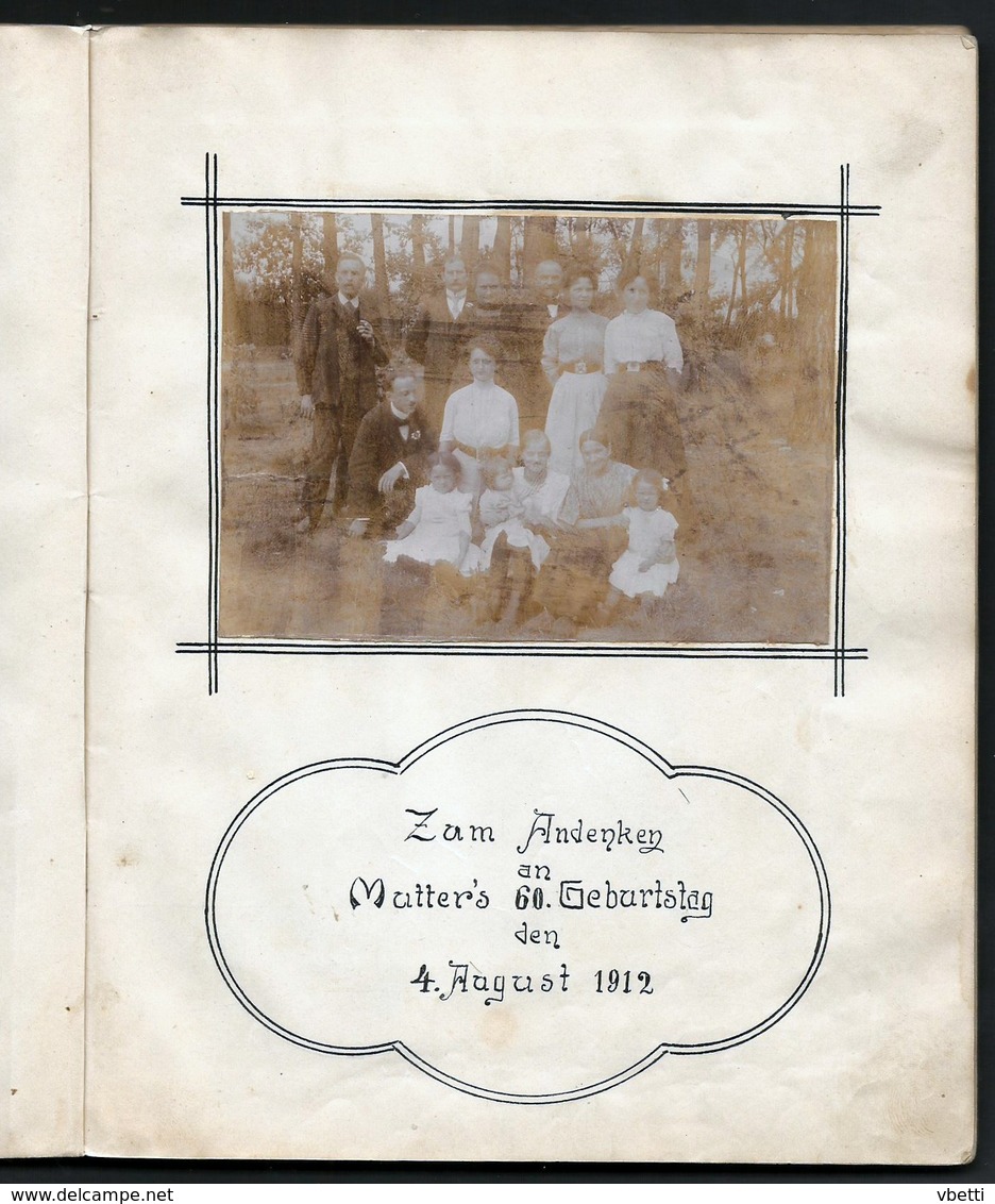 Das Leben Eine Deutsche Familie (aus Der Nähe Von Melchow) In Bildern  Ab 1912 - Alben & Sammlungen