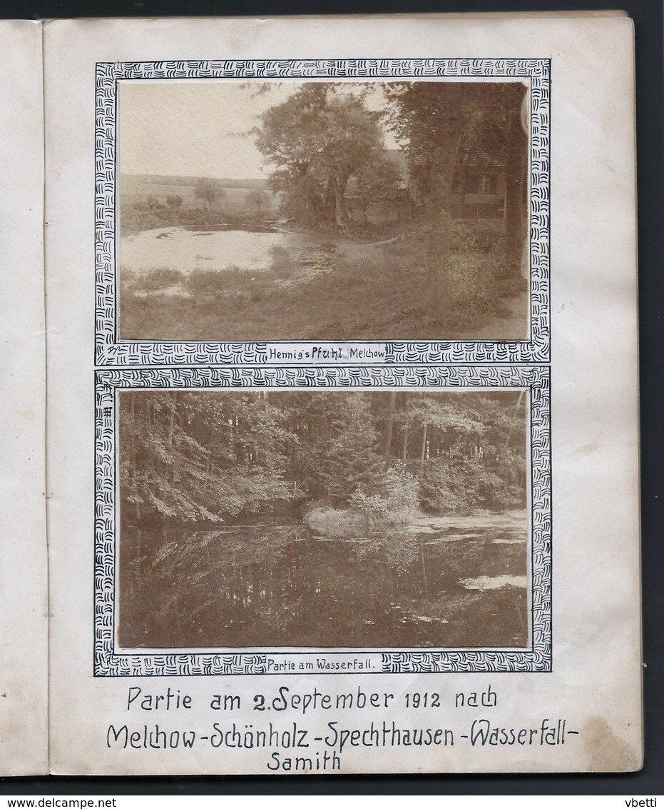 Das Leben Eine Deutsche Familie (aus Der Nähe Von Melchow) In Bildern  Ab 1912 - Alben & Sammlungen