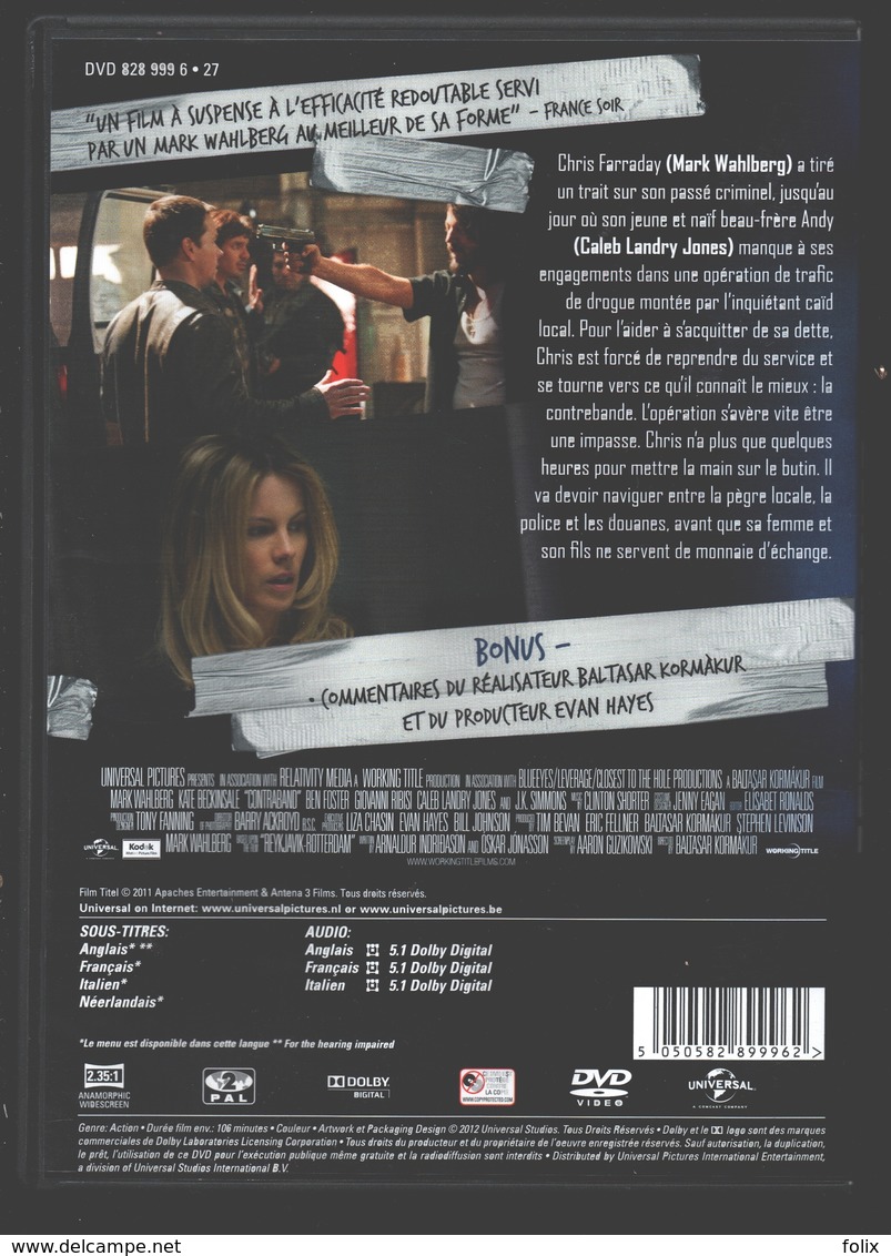 DVD - Contrebande / Contraband - Mark Wahlberg - Polizieschi