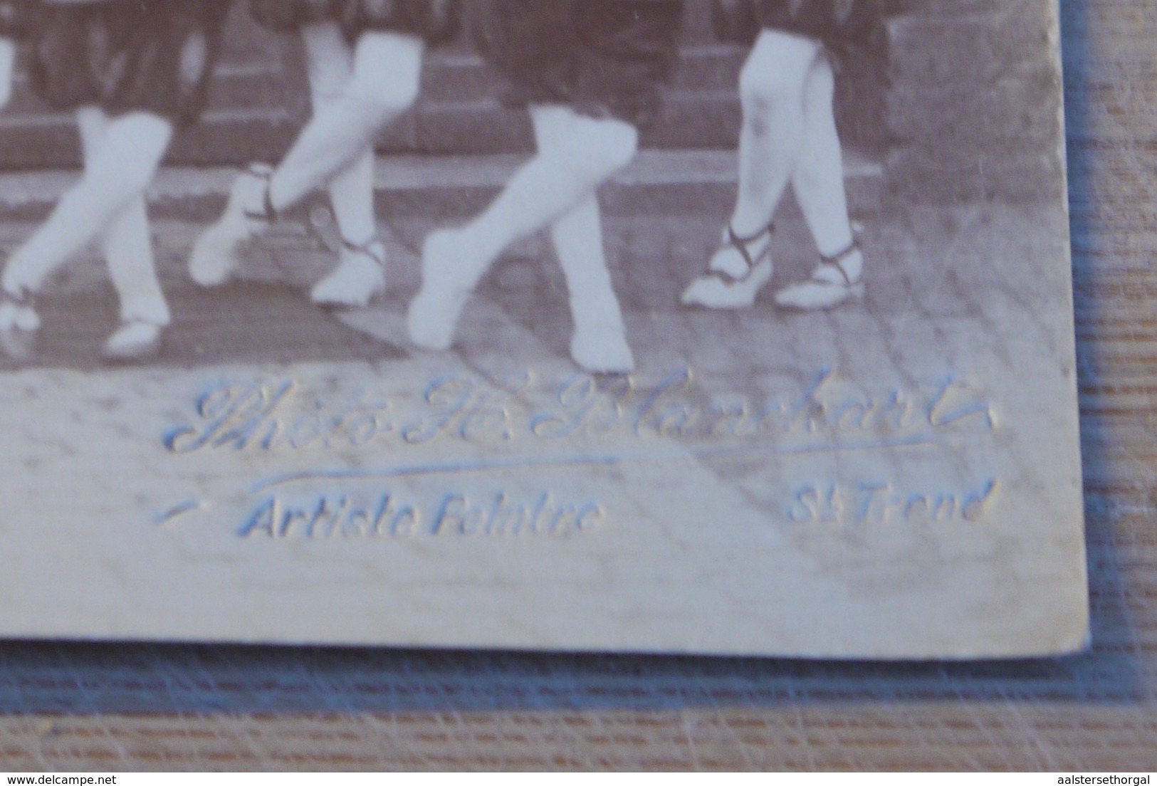 Sint Truiden  Cpa Pk  Fotokaart Danser School Fotograaf Blanckart - Anonyme Personen