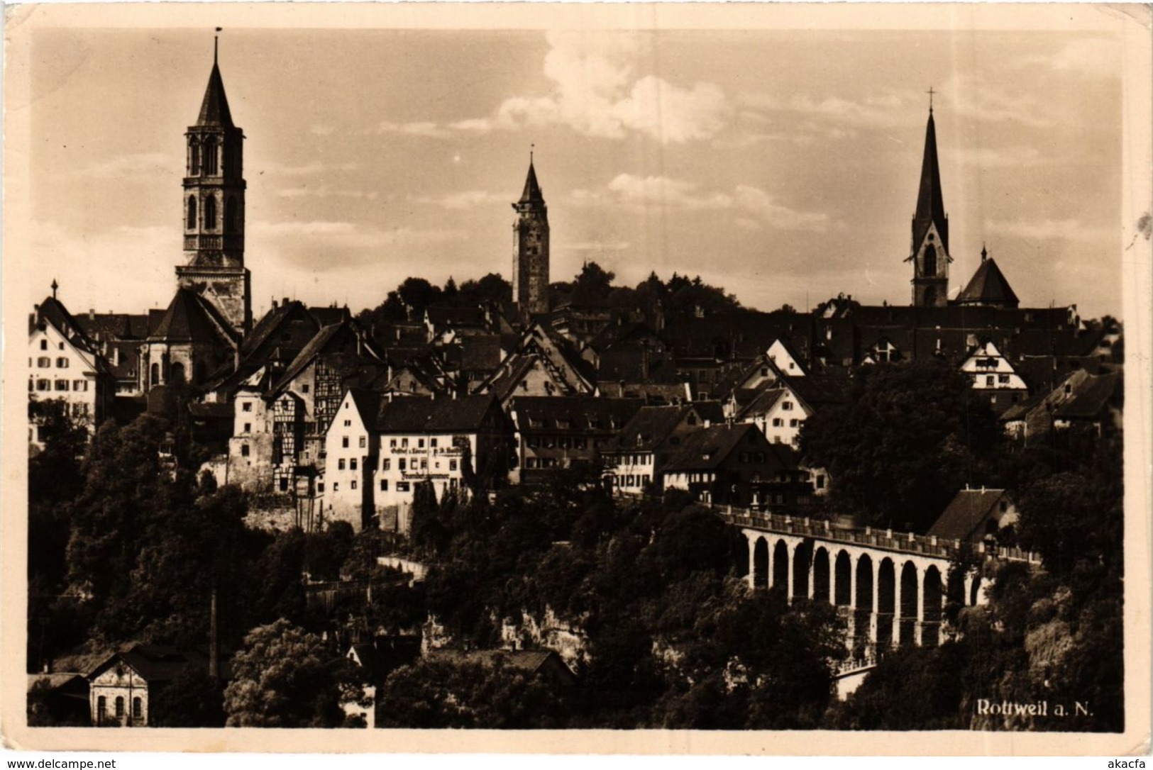 CPA AK Rottweil Vue Generale GERMANY (938945) - Rottweil