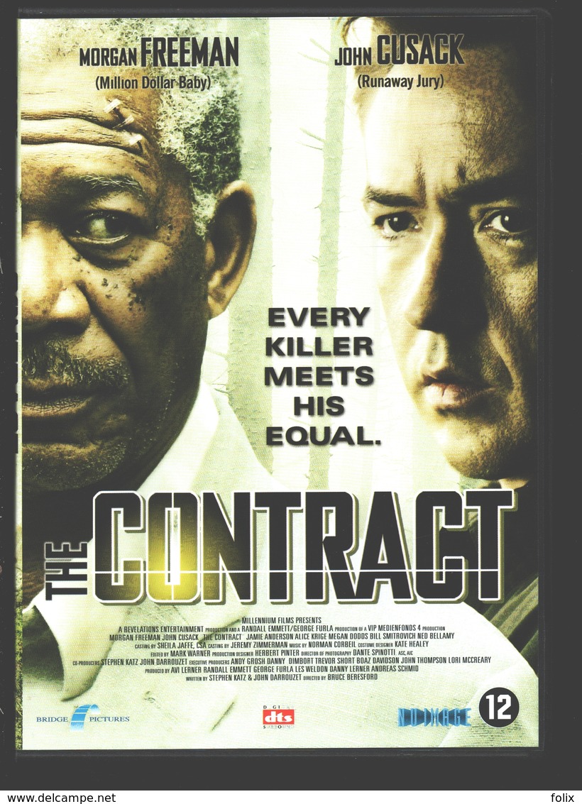 DVD - Morgan Freeman Box - Edison / The Contract / The Code - Action, Aventure