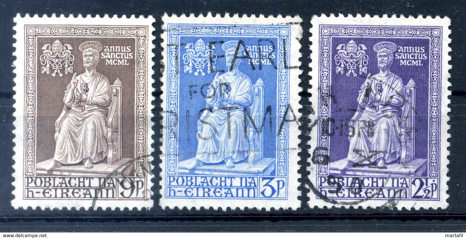 1950 IRLANDA SET USATO - Used Stamps