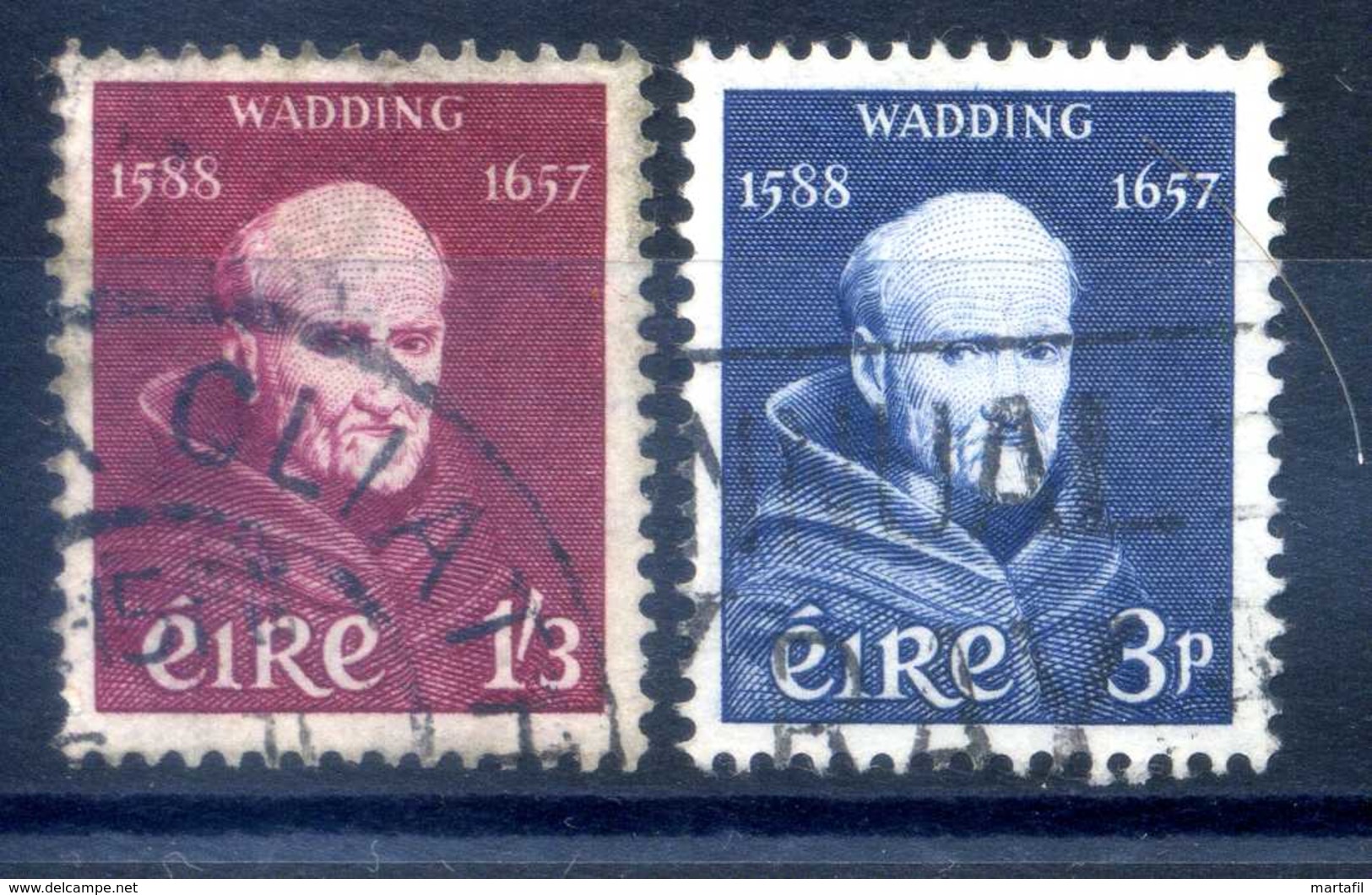 1957 IRLANDA SET USATO - Used Stamps