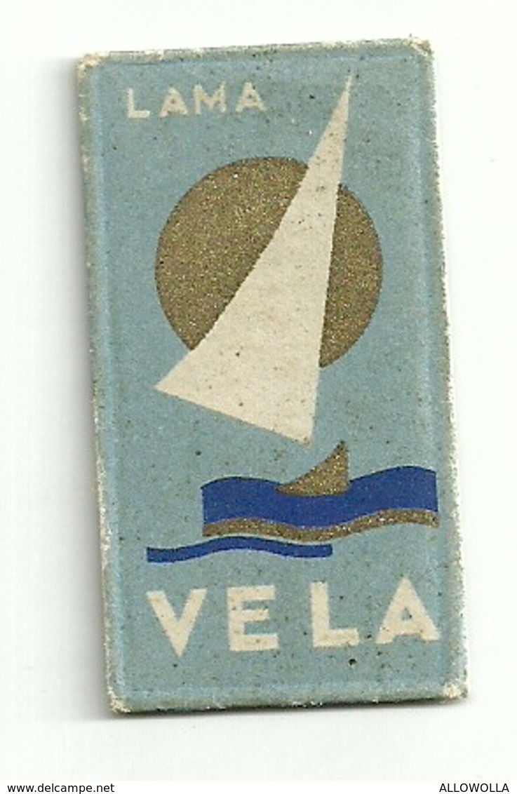 6321 " LAMA VELA-RADE SFIORANDO "-CONFEZIONE CON 1 LAMETTA - Razor Blades