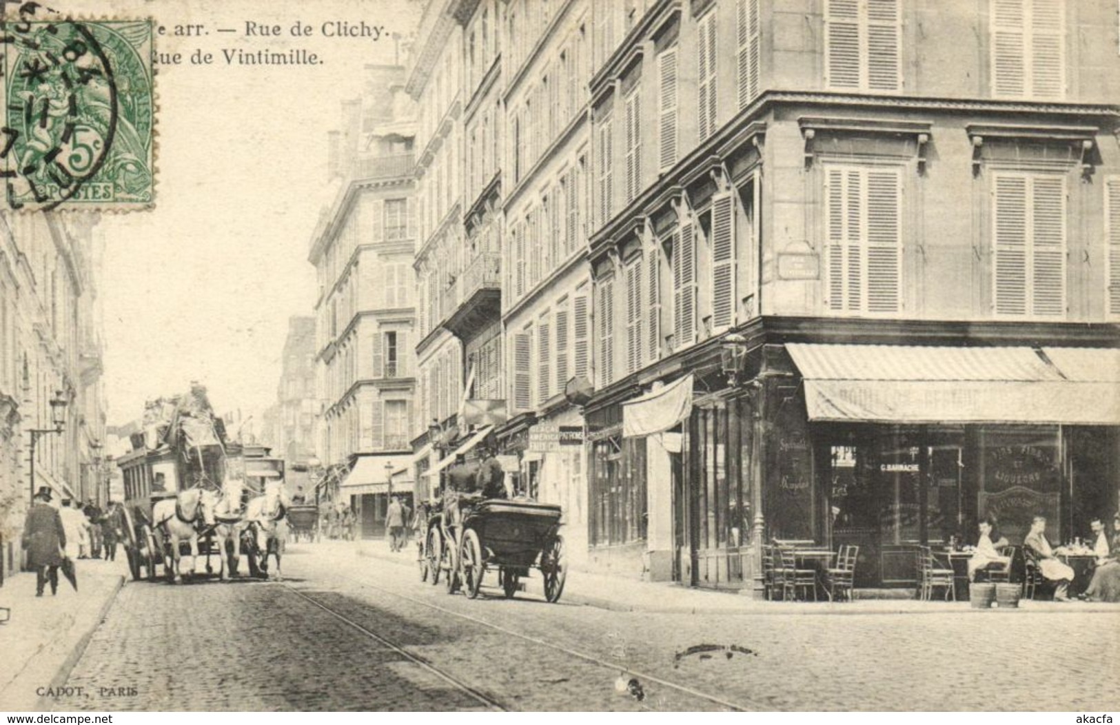 CPA Paris 9e - Rue De Clichy (77929) - Arrondissement: 09