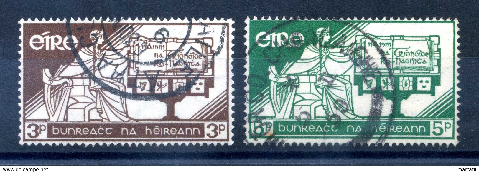 1958 IRLANDA SET USATO - Oblitérés