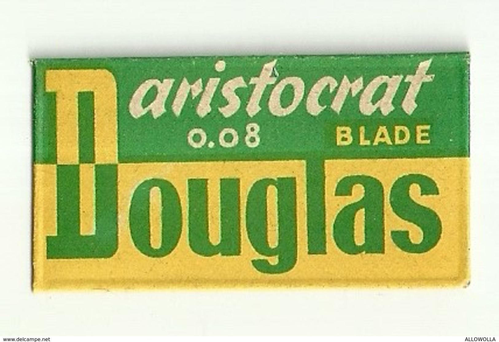 6326 " ARISTOCRAT BLADE DOUGLAS "-CONFEZIONE CON 1 LAMETTA - Razor Blades