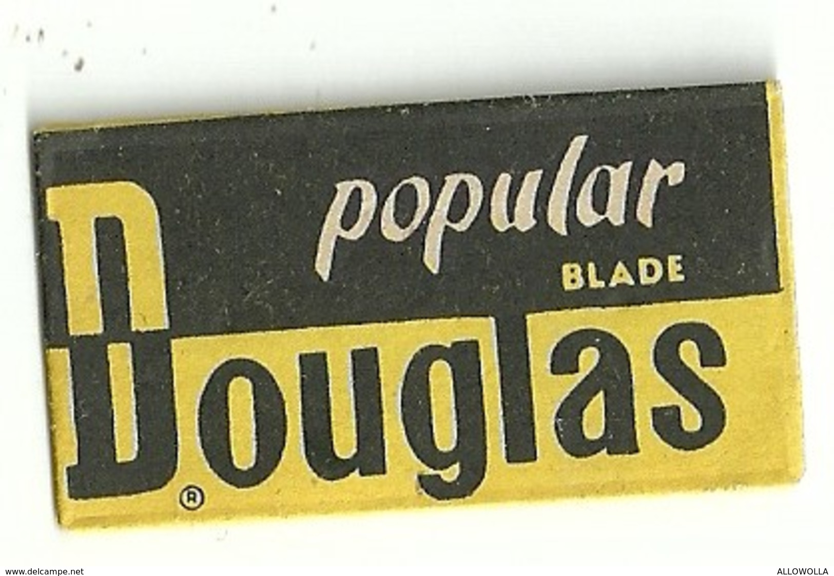 6327 " POPULAR BLADE DOUGLAS "-CONFEZIONE CON 1 LAMETTA - Rasierklingen