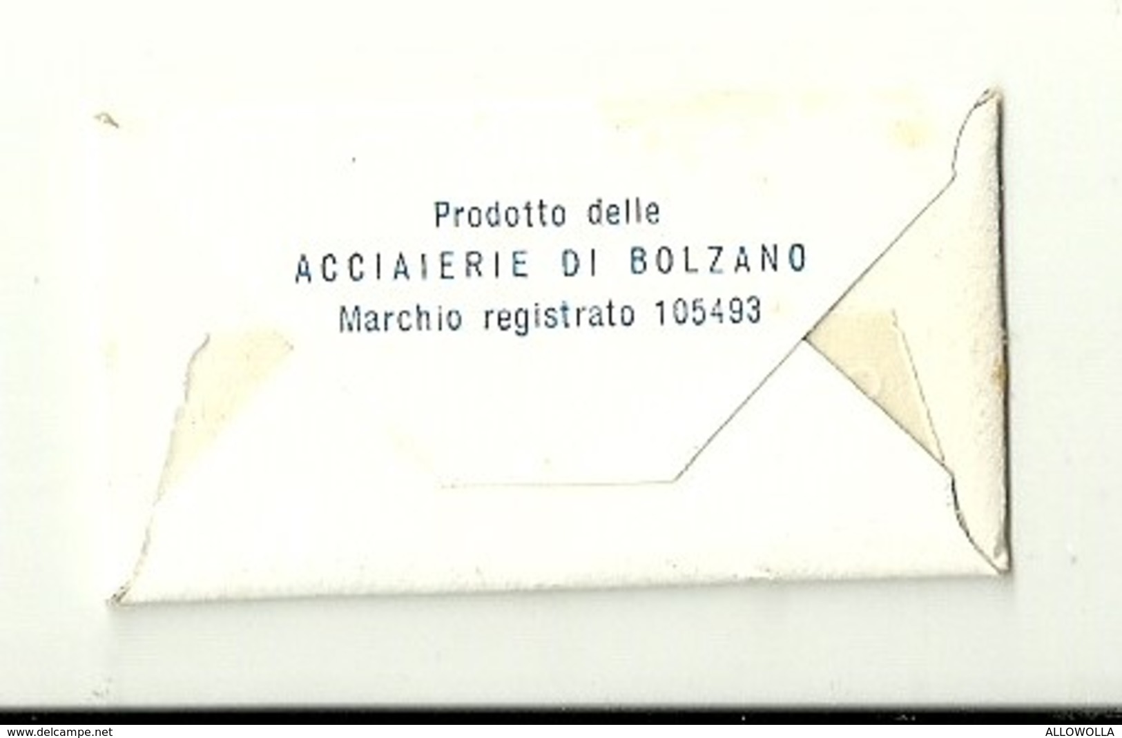 6329 " SUPER BOLZANO-LAMA BLU "-CONFEZIONE CON 1 LAMETTA - Lames De Rasoir