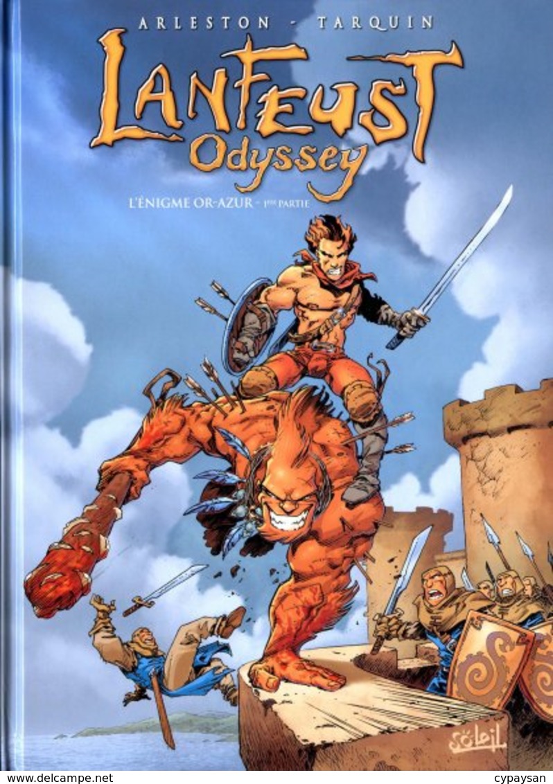 Lanfeust Odyssey T 1 L'énigme Or-Azur  EO TBE SOLEIL 11/2009 Arleston Tarquin (BI3) - Lanfeust De Troy