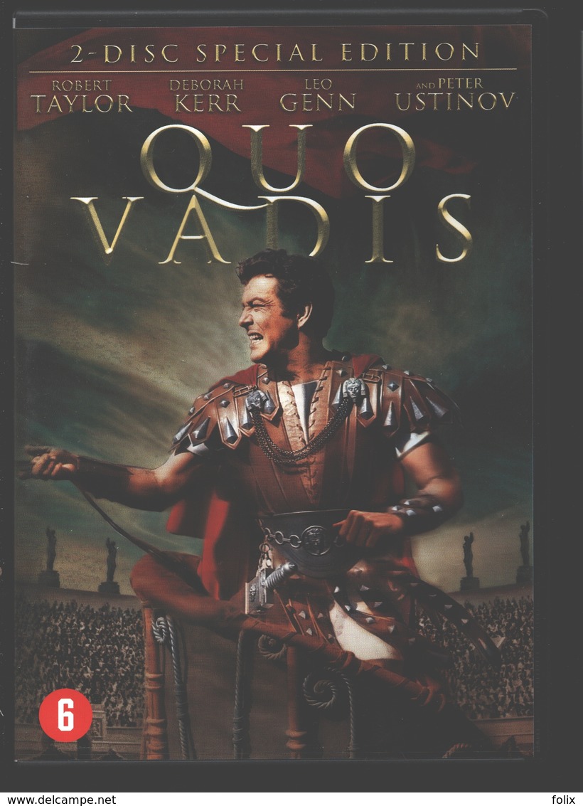 DVD - De Grootste historische films 8 DVD box - Ben-Hur / Cleopatra / Spartacus / Quo Vadis ... - historical movie