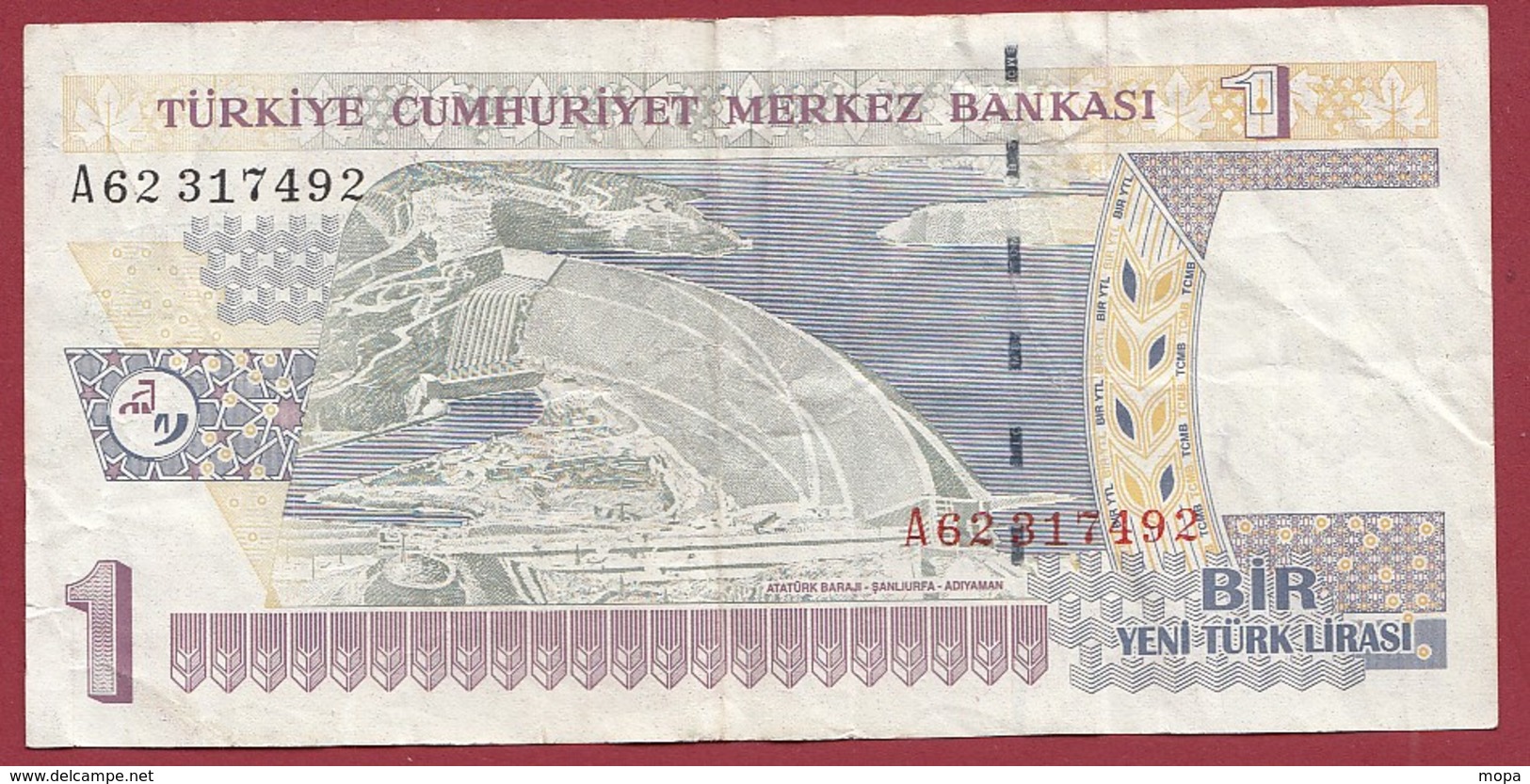 Turquie 1 New Lira 2005 Dans L 'état - Turkey