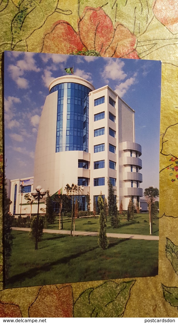 Turkmenistan. Ashgabat / Ashkhabad. State Insurance Company. Modern Postcard 2000s - Turkménistan