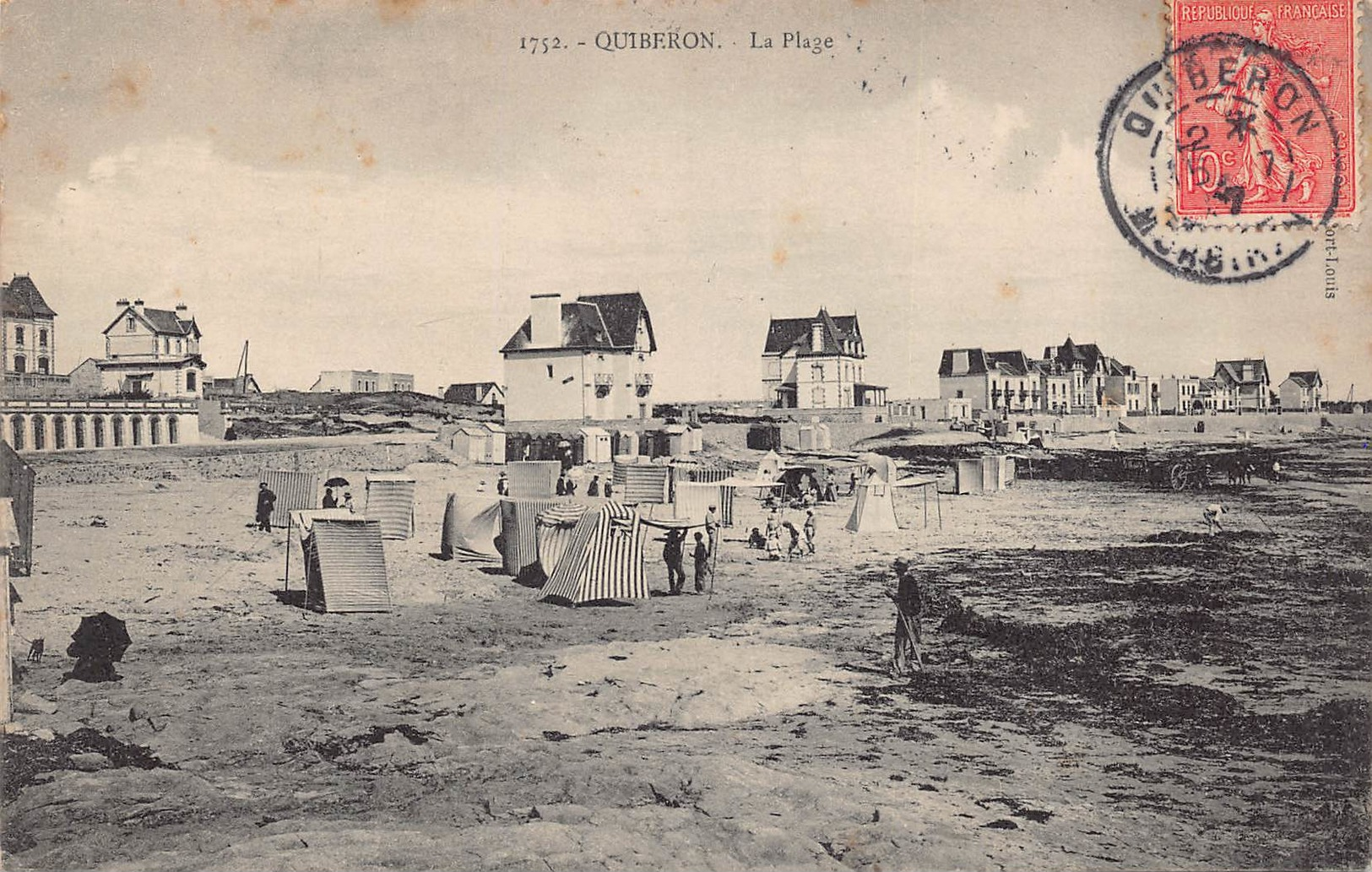 QUIBERON  - La Plage  ( Laurent  1752 ) - Quiberon