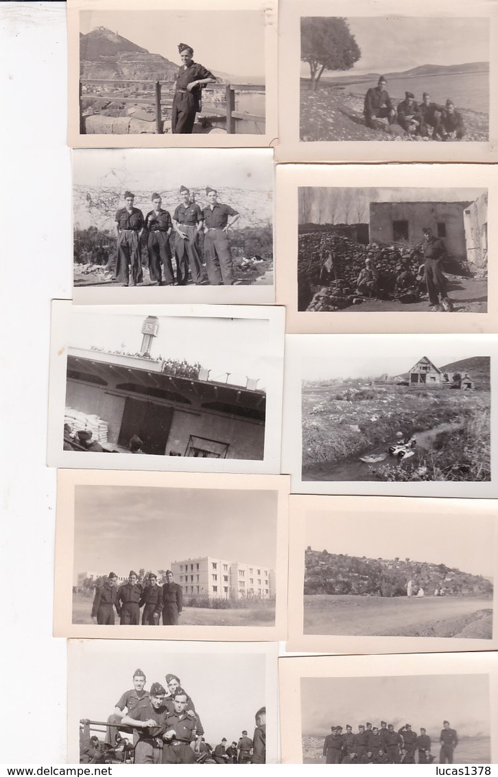 LOT PLUS DE 100 PHOTOS AVIATEUR MAROC 1949 / BCP  TITREES AU DOS / RABAT / FEZ / SEFROU ...... / A VOIR - Guerre, Militaire