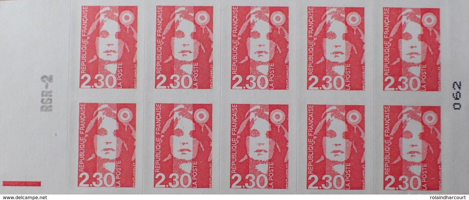 R1615/1498 - TYPE MARIANNE DE BRIAT - CARNET N°2630-C2 TIMBRES AUTOADHESIFS NEUFS** - Sonstige & Ohne Zuordnung