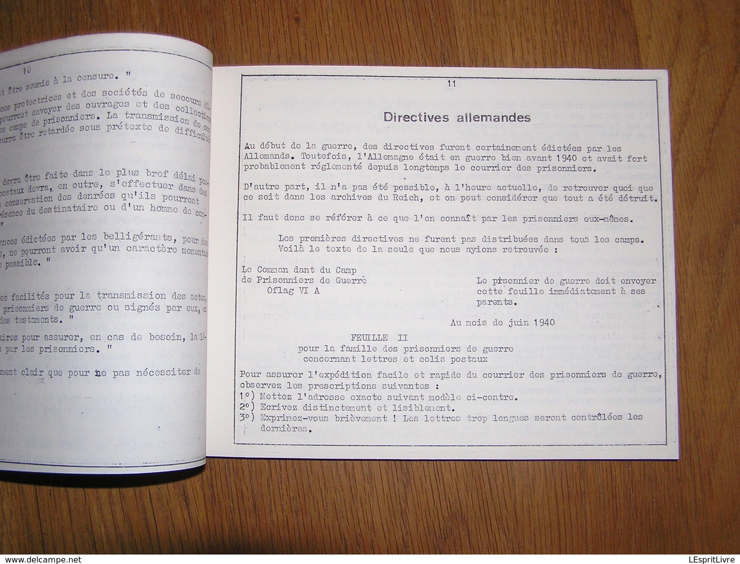 LE COURRIER DES PRISONNIERS DE GUERRE BELGES EN 40 45 J Oth Marcophilie Philatélie Cachets de Censure Camps Stalag Oflag