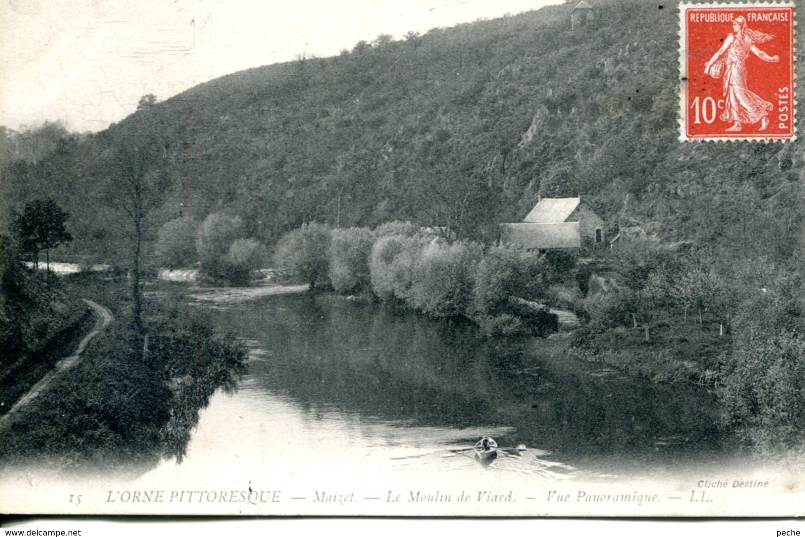 N°974 T -cpa Maizet -le Moulin Viard- - Wassermühlen