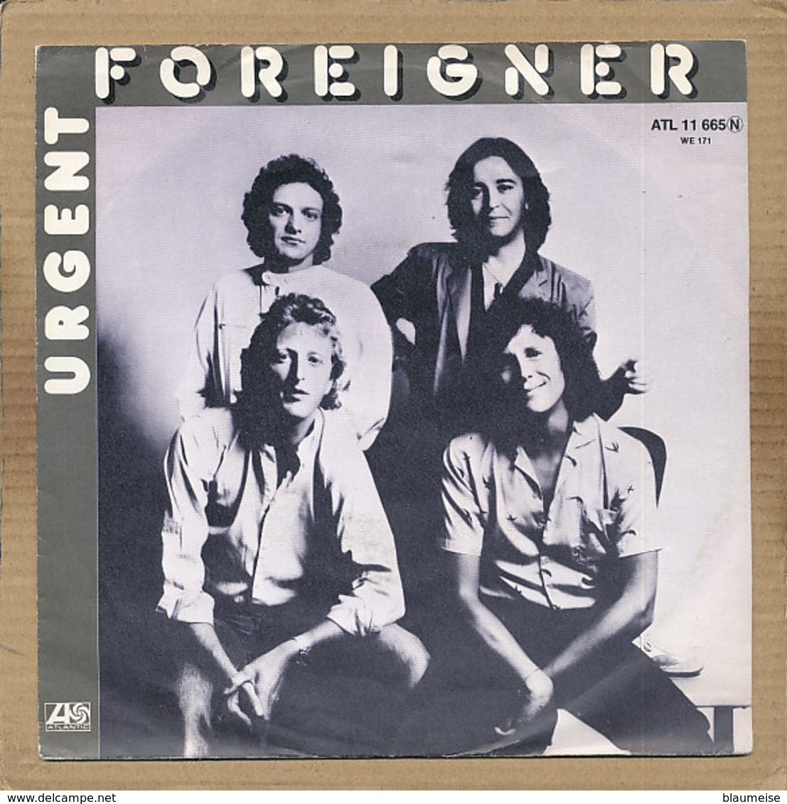 7" Single, Foreigner - Urgent - Rock