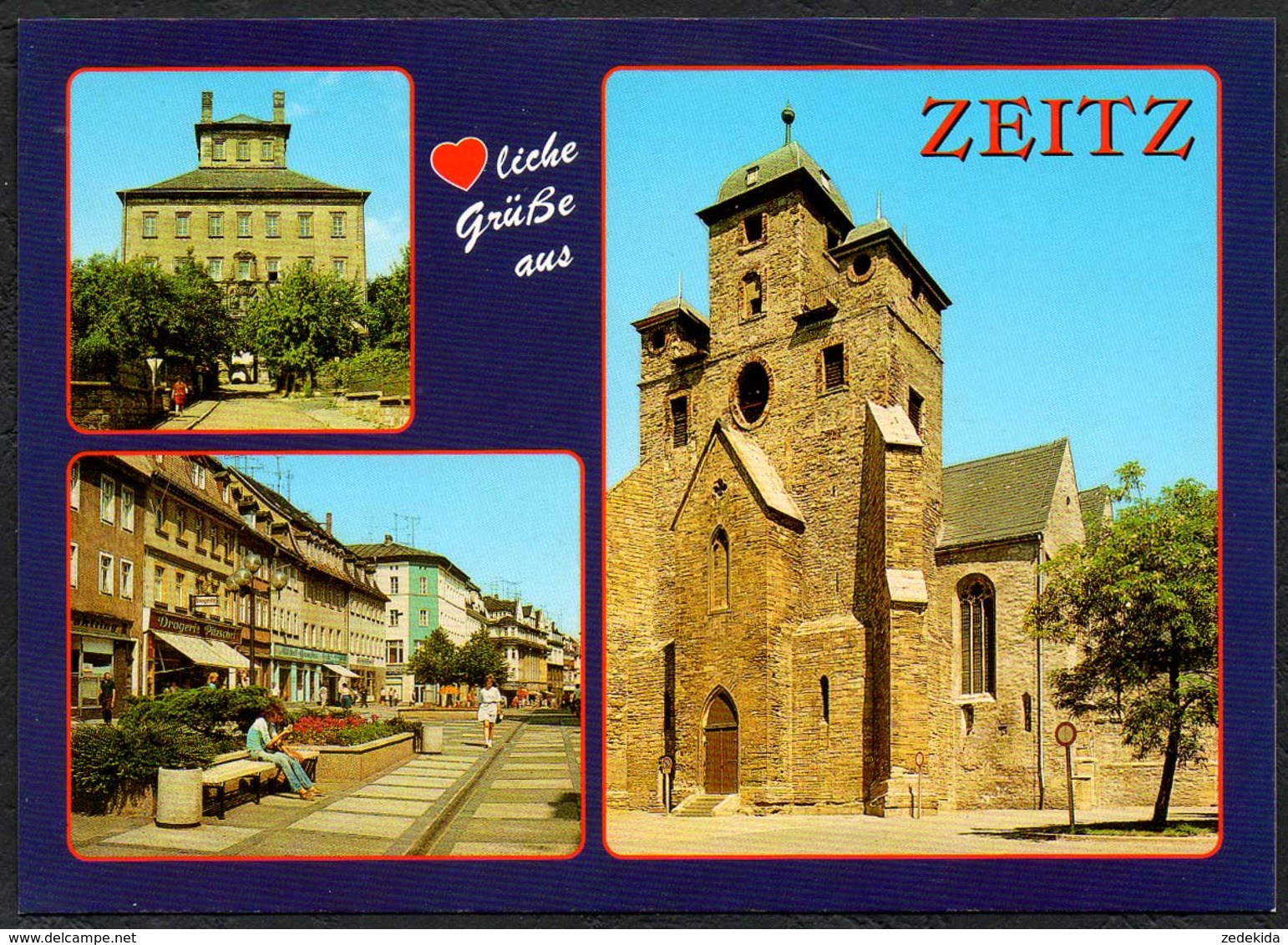 D2117 - TOP Zeitz - Verlag Bild Und Heimat Reichenbach - Qualitätskarte - Zeitz