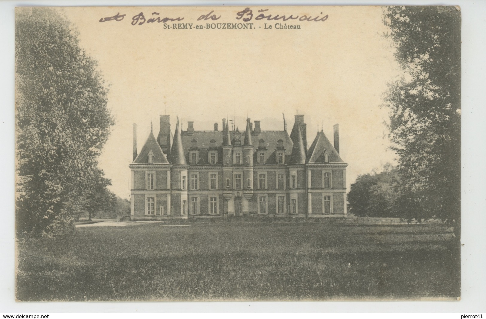 SAINT REMY EN BOUZEMONT - Le Château - Saint Remy En Bouzemont