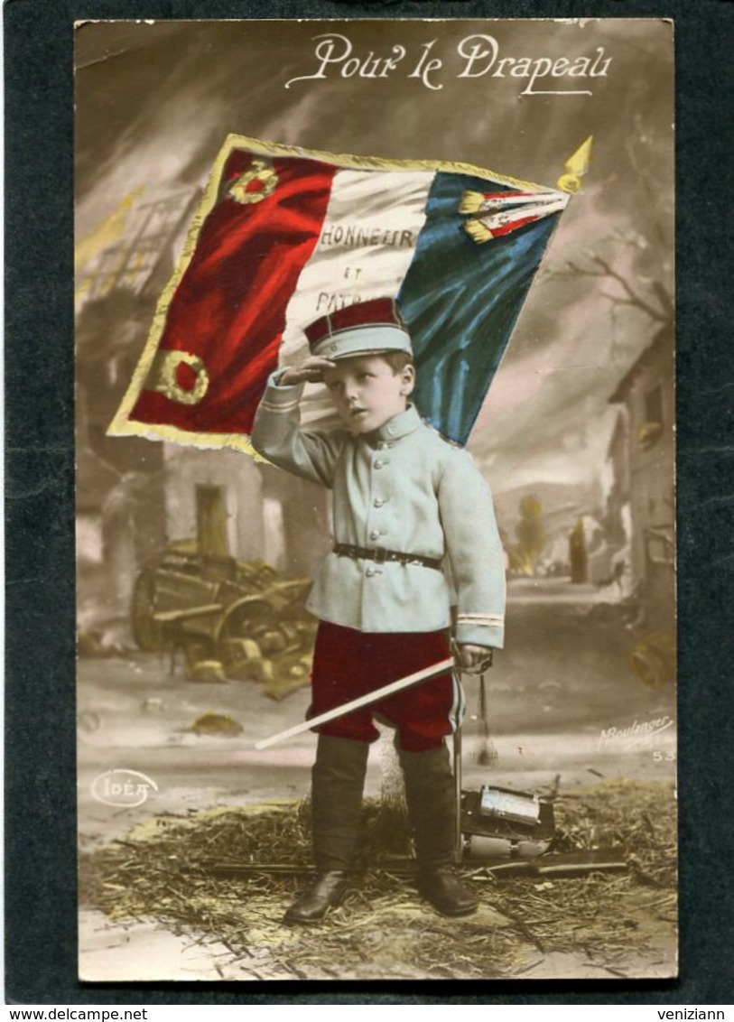 CPA - Pour Le Drapeau - Guerra 1914-18