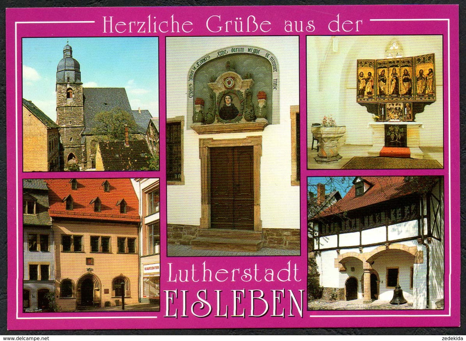 B9053 - TOP Eisleben - Verlag Bild Und Heimat Reichenbach - Qualitätskarte - Eisleben