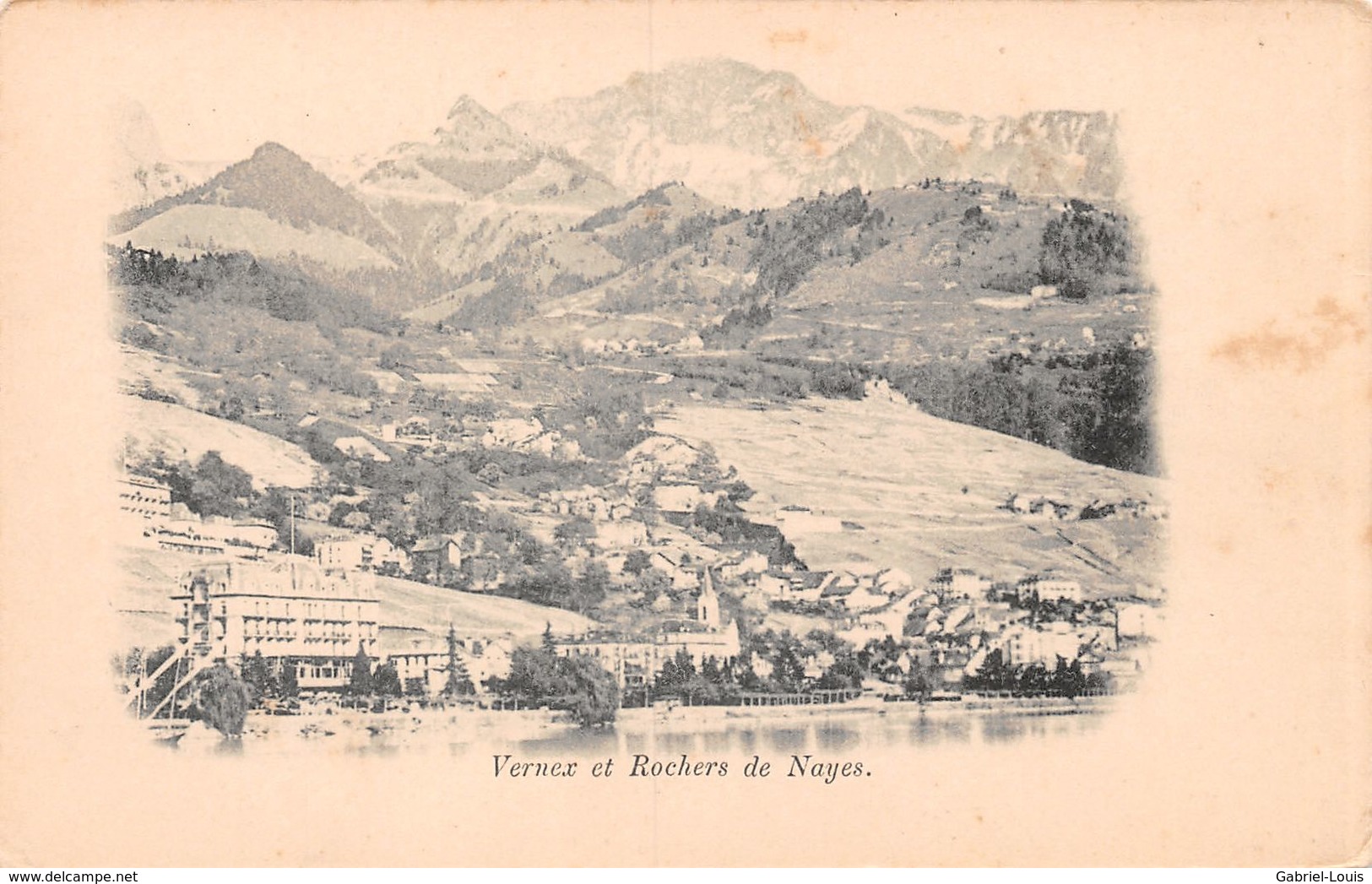 Vernex Et Rochers De Nayes - Naye - Montreux - Montreux