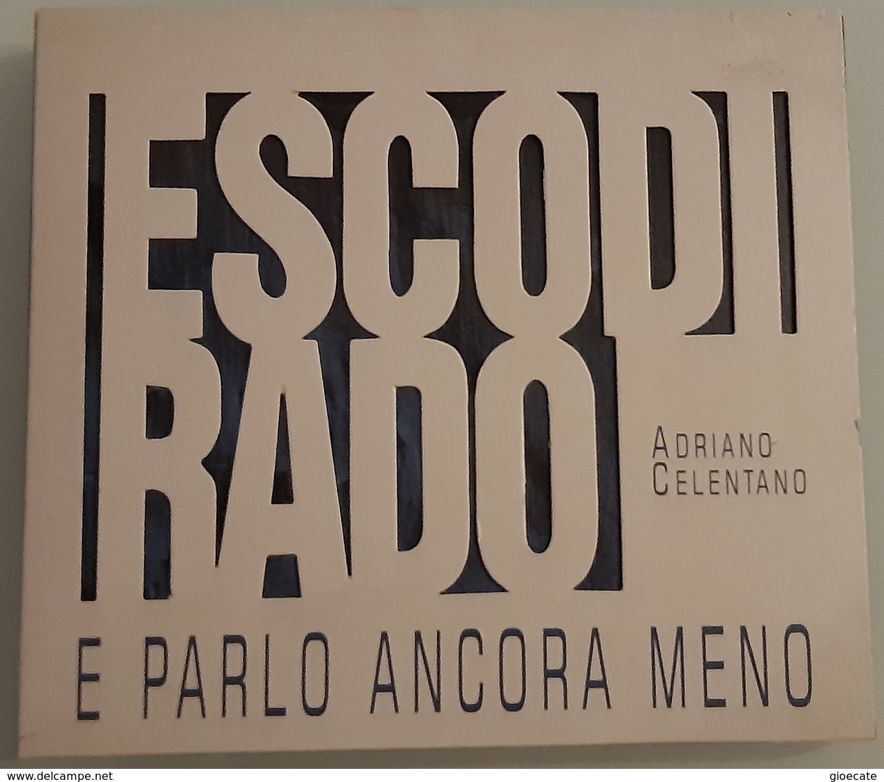 ADRIANO CELENTANO - ESCO DI RADO E PARLO ANCORA MENO - CD - Ottime Condizioni - Otros - Canción Italiana