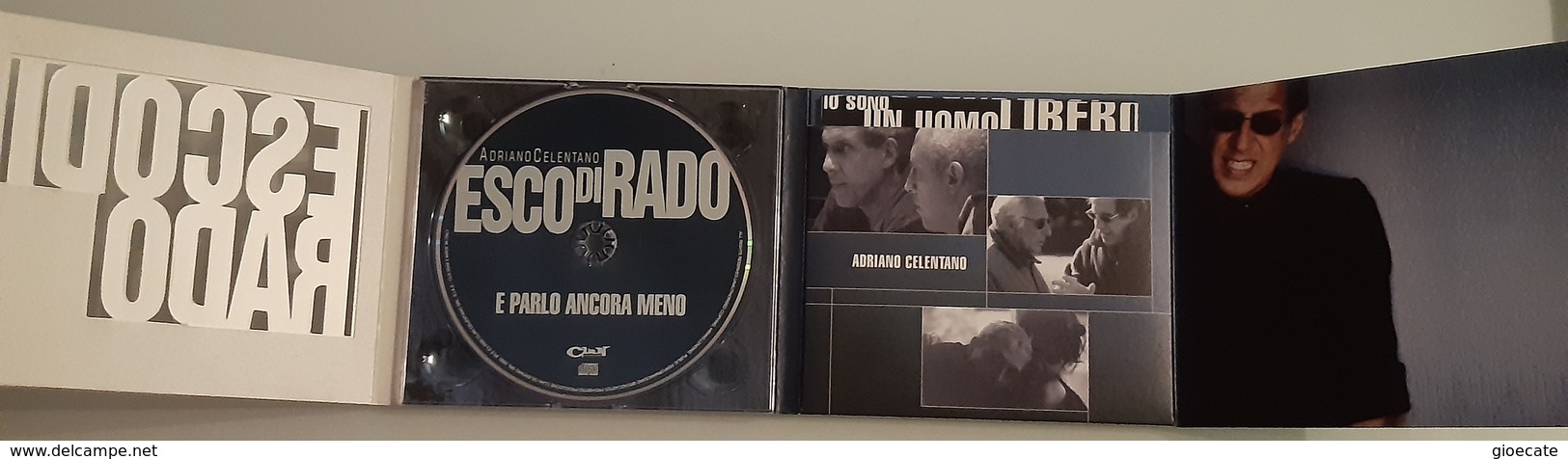 ADRIANO CELENTANO - ESCO DI RADO E PARLO ANCORA MENO - CD - Ottime Condizioni - Altri - Musica Italiana