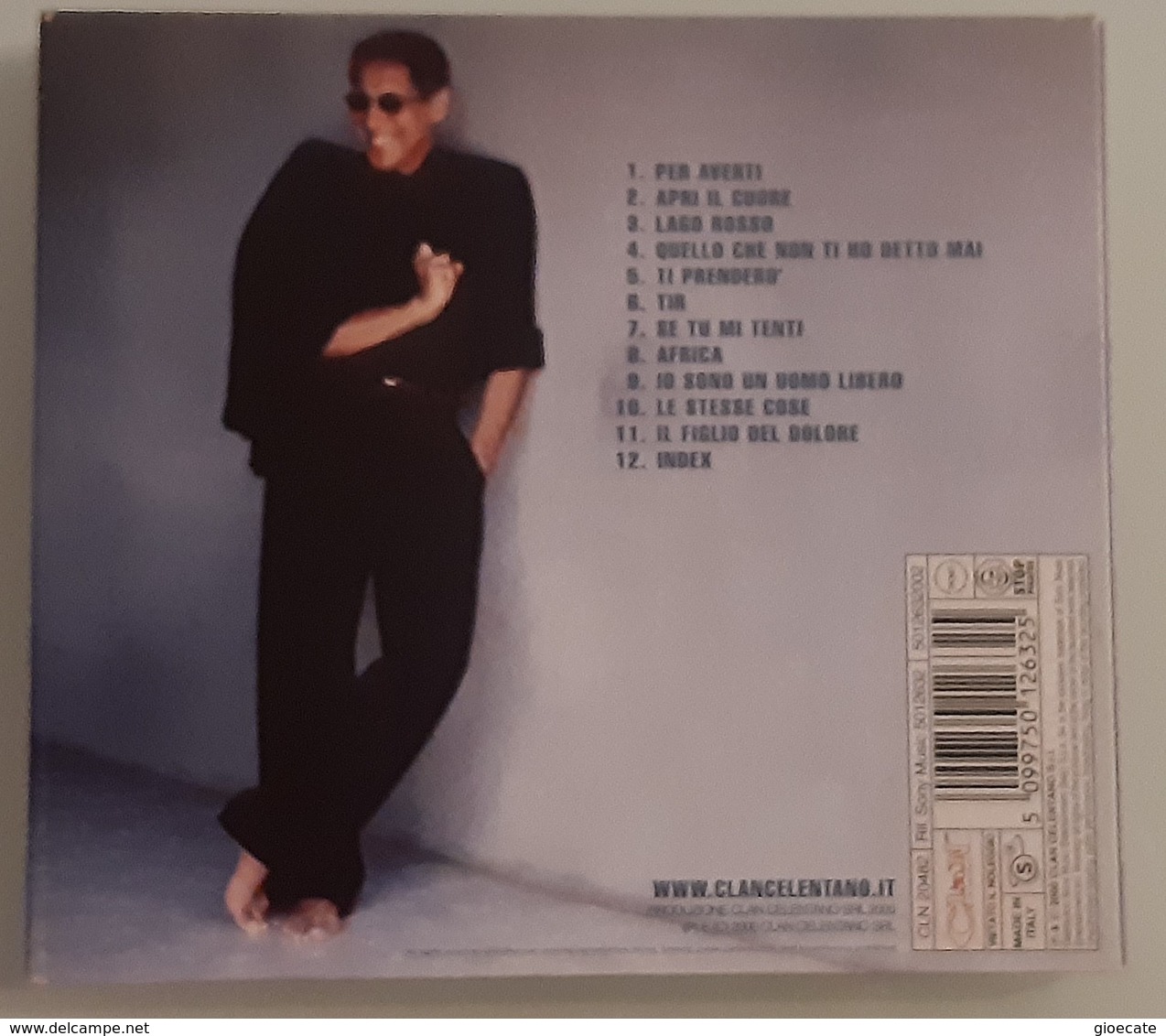 ADRIANO CELENTANO - ESCO DI RADO E PARLO ANCORA MENO - CD - Ottime Condizioni - Sonstige - Italienische Musik