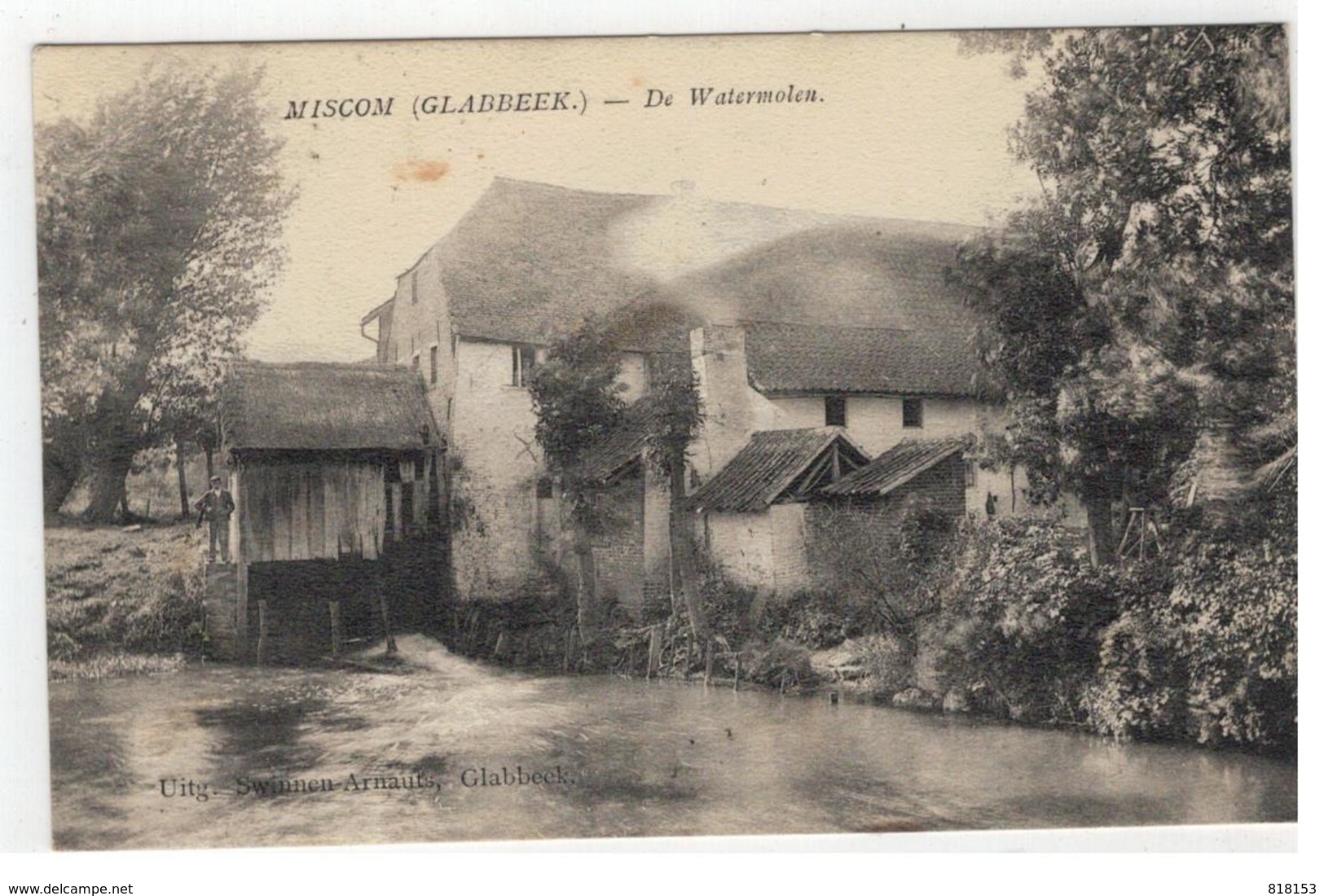 Miskom  MISCOM (GLABBEEK) - De Watermolen 1909 - Kortenaken