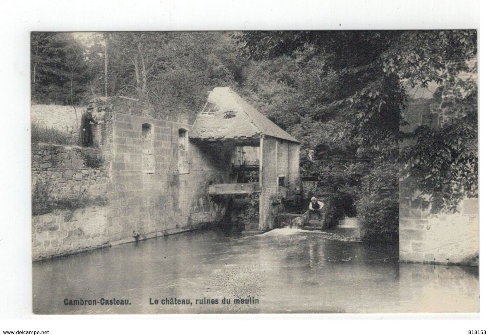 Cambron-Casteau.    Le Château, Ruines Du Moulin - Brugelette