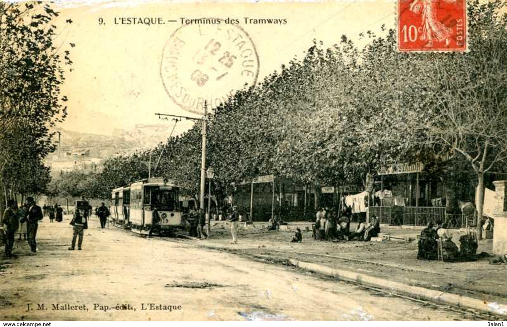 L'ESTAQUE  =  Terminus Des Tramways    1241 - Autres & Non Classés