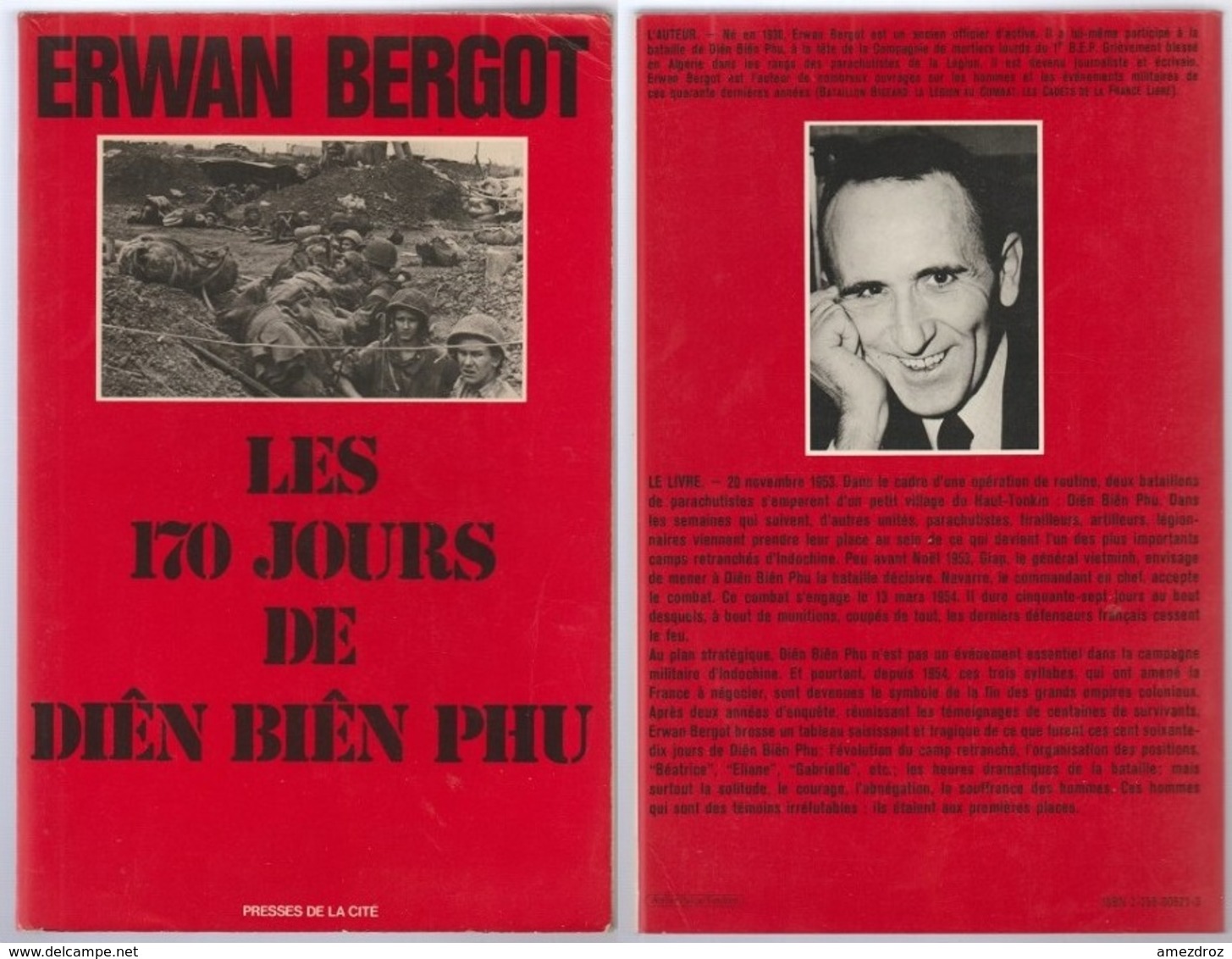 Erwan Bergot Les 170 Jours De Dien Bien Phu - Frans