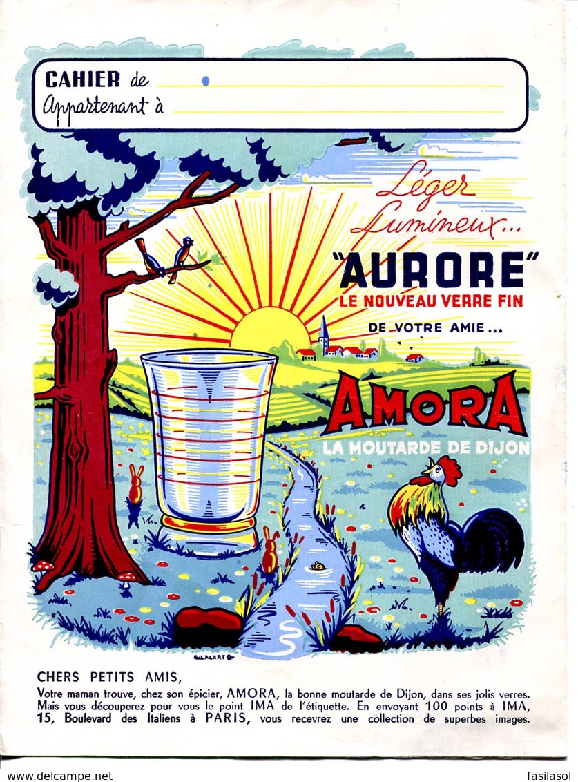 Protége-cahier : AMORA - Années 60's - Moutardes