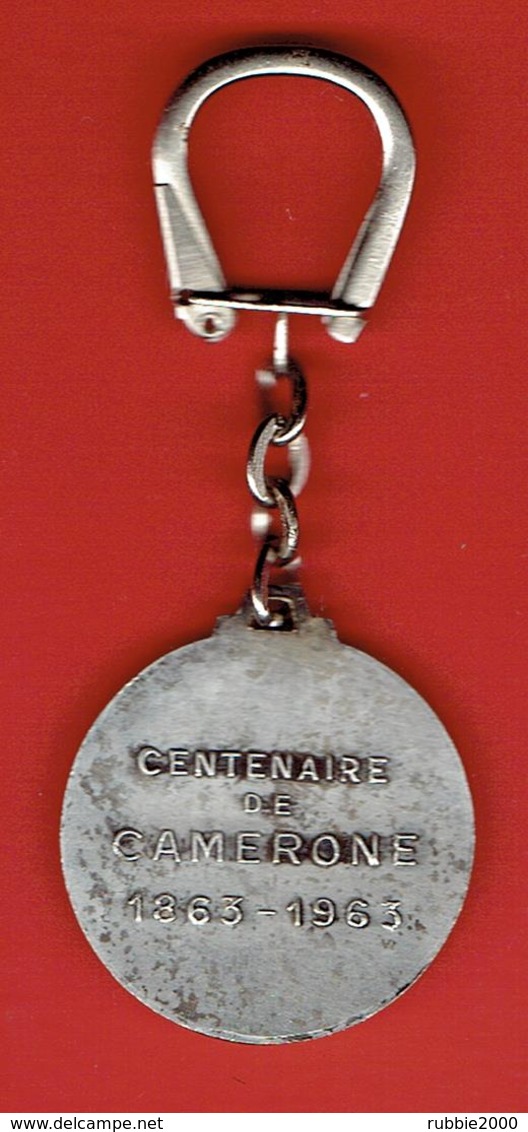 PORTE CLEFS LEGION ETRANGERE 1963 MAIN DU CAPITAINE DANJOU CELEBRATION CENTENAIRE DU CAMERONE 30 AVRIL 1863 MEXIQUE - Autres & Non Classés