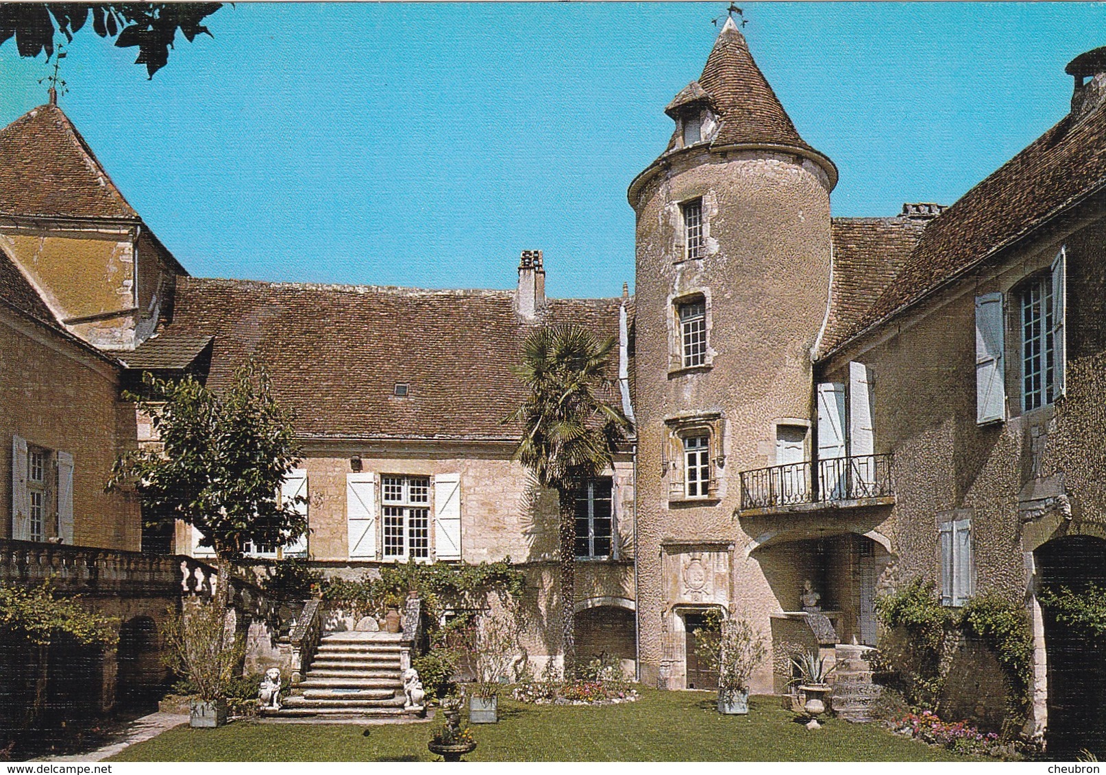 46. SALVIAC. CHÂTEAU DE LACOSTE. ANNÉE 1982 - Salviac