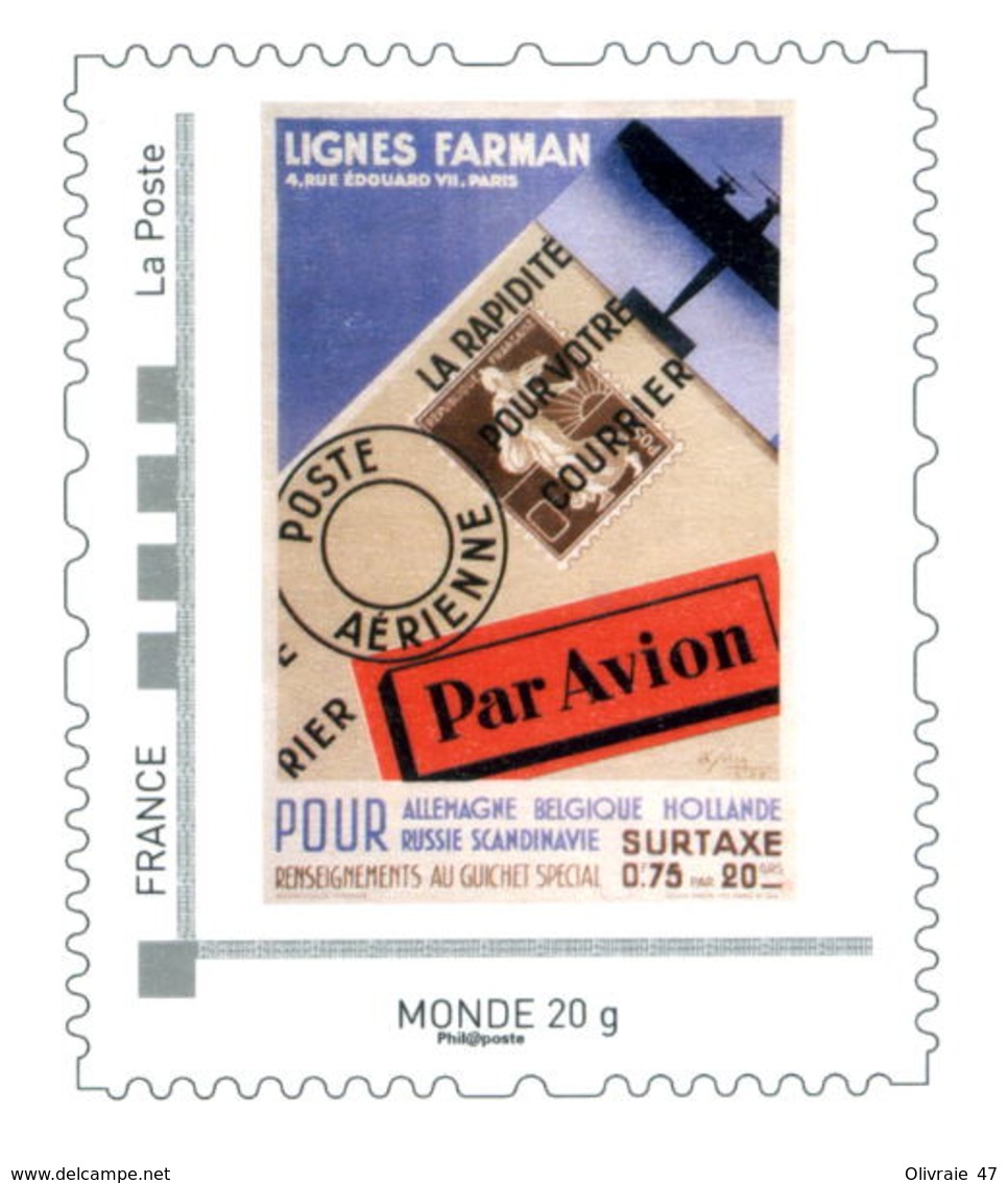 LIGNES FARMAN -La Rapidité Pour Votre Courrier - Andere & Zonder Classificatie